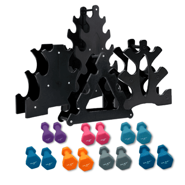 Jeu d'haltères 10KG - Pwshymi - Équipement de Fitness à Domicile