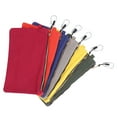 thumbnail image 4 of 6Pcs Zipper Tool Bag Heavy Duty Utility Canvas Pouch Set with Carabiner Multipurpose Organizer, 4 of 5