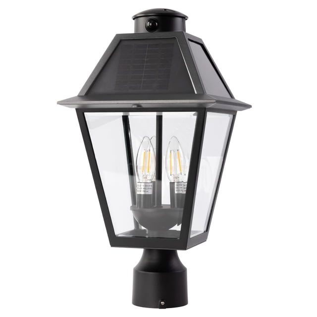 Luz solar para exteriores LUTEC con sensor de movimiento impermeable
