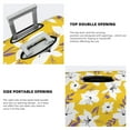 thumbnail image 3 of Yiaed Lilies Flowers Print Travel Luggage Cover Suitcase Protector Fits 18-32 Inch Luggage Wheel Covers Patterned Elastic Luggage Anti-scratch（No luggage）-Medium, 3 of 5