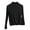 Black, variant on Ashirexll Long Sleeve Shirts for Women Mock Neck Solid Color Slim Style Long Sleeve Layering Pullover Top
