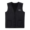 thumbnail image 1 of Heated Vest USB-Powered Adjustable Single Fleece Washable Three-speed Temperature Control Keep Warm V Neck Fast Heating Electric, 1 of 10