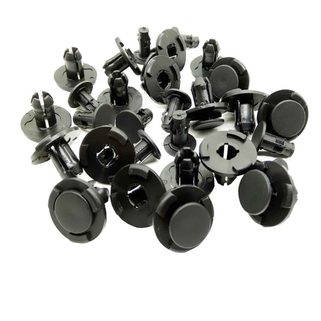ZheElen 50 Pcs Mixed Auto Fastener Clip Car Body Retainer Pin Front Bumper Door Panel Trim Rivet Mudguard Clips Accessories As Shown 1Set