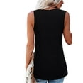 thumbnail image 3 of Summer Womens Tank Tops Plus Size Lace Crochet Tank Tops for Women Casual Sleeveless Blouse Tunic Tops Vest Camis, 3 of 5