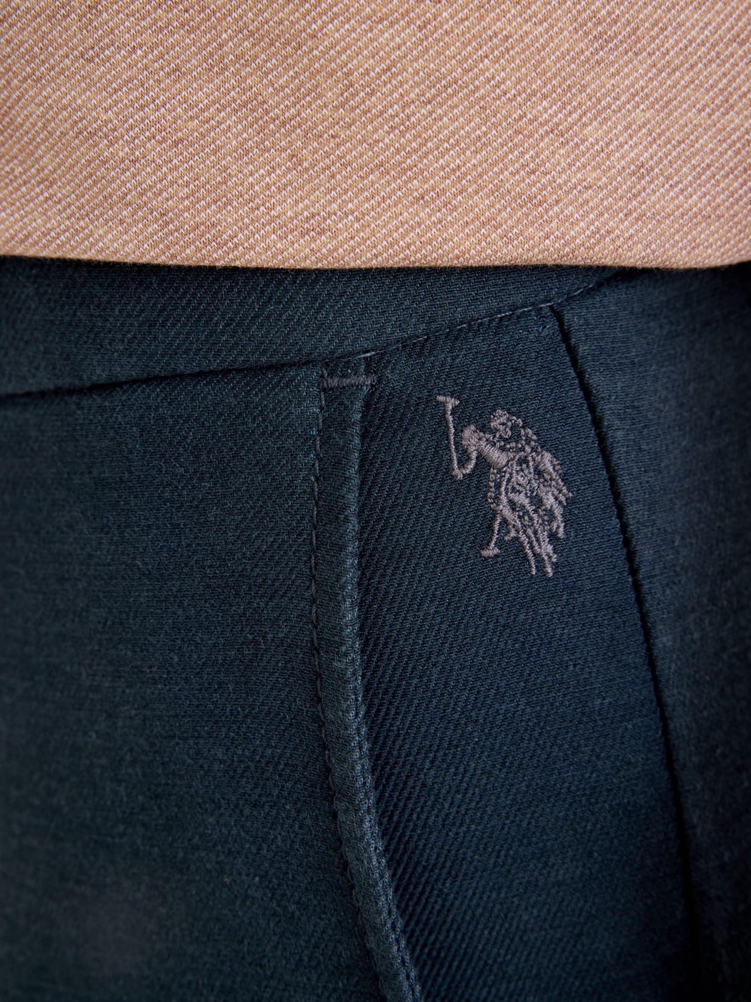 U.S. Polo Assn. Men's Slim Straight Knit Chino Pant