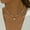 XL2308 Apricot, variant on Fashionable All-match Rhinestone Dripping Sun Necklace