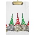 thumbnail image 2 of FMSHPON Christmas Gnome Winter Snow Clipboard Hardboard Wood Nursing Clip Board and Pull for Standard A4 Letter 13x9 inches, 2 of 5