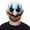 Evil Clown, variant on Scary Smile Clown Latex Mask, Realistic Creepy Toothy Monster Mask for Halloween Cosplay Costume