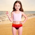 thumbnail image 4 of XinghaiYIDE Girls UPF 50+ Two-Piece Rash Guard Swimsuit,Kids Swim Shorts,Sun Protection Sport Bathing Suit for Toddlers & Kids,Sizes 90-140 B-A, 4 of 8