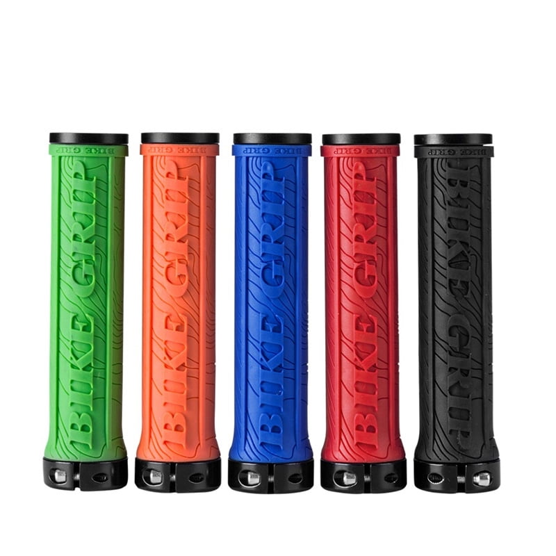 orange lock on mtb grips