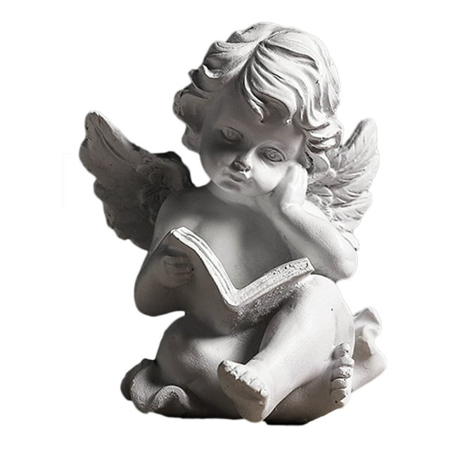 Statue Model Statue Model Multi-use Handmade Resin Garden Excellent Workmanship Angel Statue Display for Yard