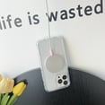 thumbnail image 4 of For iPhone 14 Pro Max Phone case，Shockproof Clear Magsafe Slim PC+TPU Phone Cover, 4 of 5
