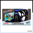 thumbnail image 2 of Dolfino Pro Theos Adult Dive Swim Mask - Blue, 2 of 5
