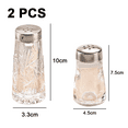 thumbnail image 2 of Refillable Seasoning Bottle Salt and Pepper Shakers Kitchen Decor (Set of 2) Salt Shaker Set, 2 of 5