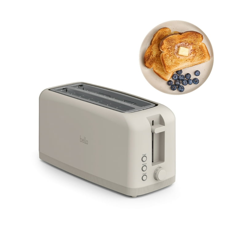 bella Slice Slim Toaster, Oatmilk