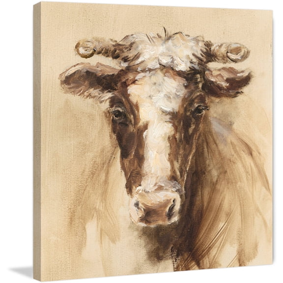 Marmont Hill "Shaded Cow" Painting Print on Wrapped Canvas
