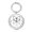 Argent, variante sur MasteelfCA 1 Pce Étui de Protection Antichoc Couvercle de Traceur en Métal Compatible pour AirTag