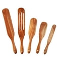 thumbnail image 4 of Home Saving! Jubipavy Long Handle Spatula Wood Spatula Stir Cooking Set Kitchen Tool, 4 of 8