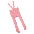 thumbnail image 4 of Douhoow 0-3Y Baby Suspender Overall Pantyhose Solid Color Ribbed Knit Tights Infant Autumn Leggings, 4 of 6