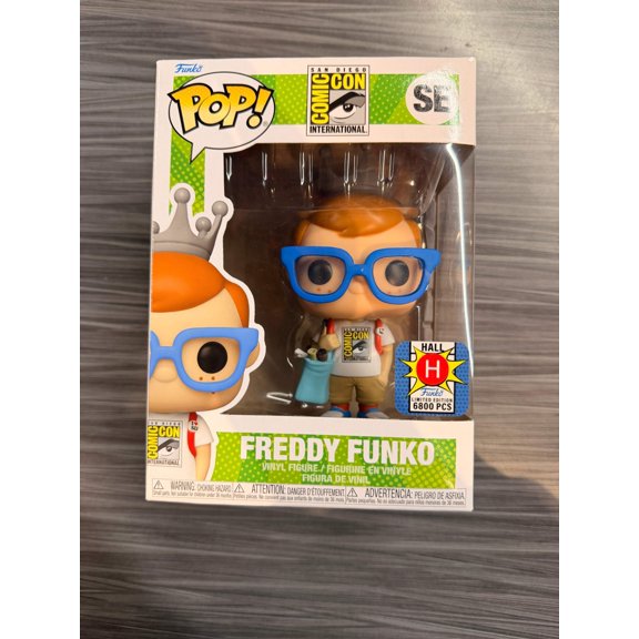 Collectible Funko POP! San Diego Comic Con - Freddy Funko (Hall H)(6800 PCS)(Damaged Box) #SE