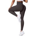 thumbnail image 6 of A AGROSTE Seamless Leggings for Women,  V-Cross High Waisted Workout Yoga Pants, Amplify Ruched Booty Tights, 6 of 8