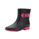 thumbnail image 2 of Zapatos impermeables antideslizantes para mujer, zapatos de lluvia de Color sólido, botas medias con cerrojo de tacón bajo de plástico Wmkox8yii  ghj486, 2 of 6