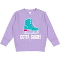 thumbnail image 2 of Inktastic Ice Skating Gotta Skate Toddler Sweatshirt, 2 of 4