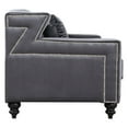 thumbnail image 4 of Meridian Furniture Inc Harley Velvet Chair, 4 of 10