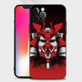 thumbnail image 1 of Funda de teléfono con máscara Samurai Oni para Apple iPhone 14 14 13 12 11 Pro Max Mini XS Max XR X 7 8 Plus 6 6S, carcasa de silicona suave Fivean unisex, 1 of 2