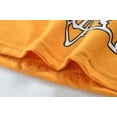 thumbnail image 6 of POPTEM Toddler Boy Basketball Pajamas Short Sleeve Pjs Cotton Sleepwear Sets 2-Pieces Yellow 3T, 6 of 8