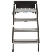 MORryde STP-212 StepAbove Fold-Up RV Entry Step - 4-Step (8 Step Rise), Fits 26 to 28 Door Width