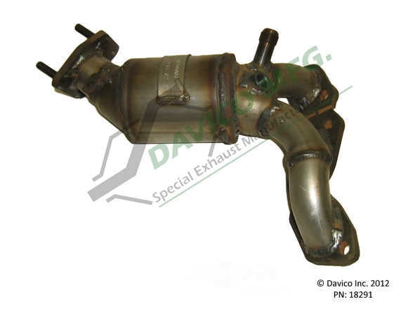 Davico Mfg 18291 Direct-Fit Catalytic Converter - Manifold