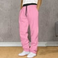 thumbnail image 3 of Relaxed-Fit Pants - Comfortable Breathable Sweatpants with Pockets and Elastic Waistband for Hiking & Outdoor Activities, 3 of 8
