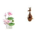thumbnail image 1 of Pegatina de pared de PVC con diseño de animales retro, escultura para sala de estar, cocina, dormitorio, estantería, decoración del hogar, 1 of 8