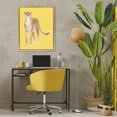 thumbnail image 3 of Stupell Industries Modern Exotic Cheetah over Yellow Gold Floating Frame Canvas Art, 25 x 31, by Karolina Sato, 3 of 8
