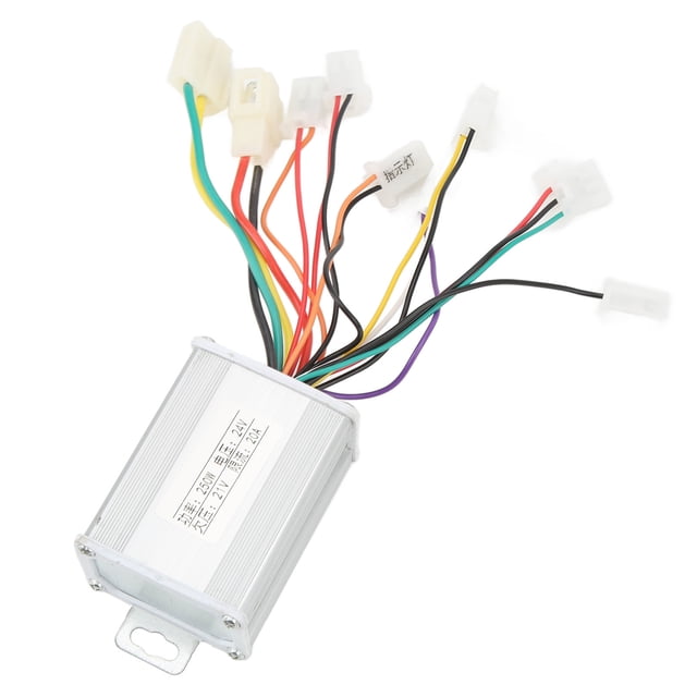 Controlador De Motor De Cepillo De Scooter, Caja De Control De Motor De Cepillo De 250 W Sensible A Fallas Bajas De 24 V, Carcasa De Aleación De Aluminio De Disipación De Calor