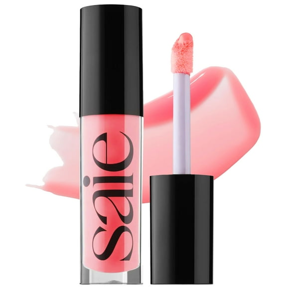 Brillo de labios y aceite labial teñido Hybrid Saie Glossybounce Burst