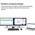 thumbnail image 4 of HP USB-C 100W G6 Docking Station 9X3V1UT - 9-Port Hub, Triple 4K Support, DisplayPort, HDMI, RJ-45, 4 of 11