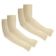 thumbnail image 1 of Uxcell 2 Pairs Arm Sleeves, Sun Protection Arm Sleeve Shade Cooling Arm Sleeves with Thumb Hole for Sports Hiking, Beige, 1 of 1