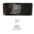 thumbnail image 4 of 10 Tubos De 240 Aluminio Intercambiador Radiador Para CPU CO2 Sistema De Refrigeración Por Agua Computadora, Interfaz Roscada G4 / 1 shamjiam Refrigeración del radiador del ordenador, 4 of 8