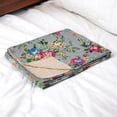 thumbnail image 2 of 50" x 70" Multicolored, Traditional, Kantha - Throw, 2 of 5