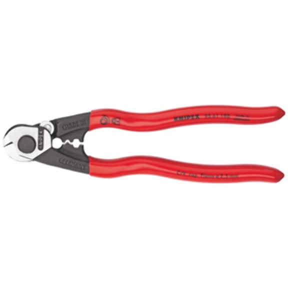 KNIPEX Tools Wire Cutter, Shear Cut, 7-1/2In (9561190) CA2