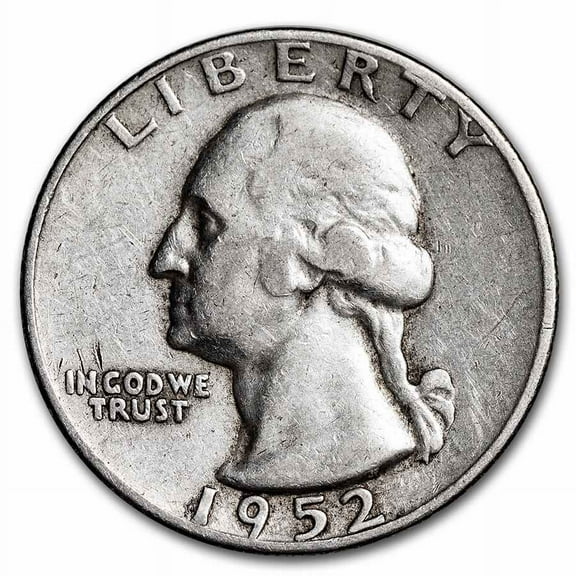 1952-S Washington Quarter VG/XF