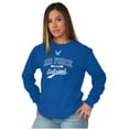 thumbnail image 5 of US Air Force Proud USAF Girlfriend Women's Long Sleeve T Shirt Brisco Brands L, 5 of 6