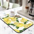 thumbnail image 5 of Coffee Bar Mat Accessories for Countertop Boho Absorbent Hide Stain Rubber Backed Dish Drying Mats for Kitchen Counter Draining Pad Decor Gift Fit Under Coffee Maker (20x12in), 5 of 6