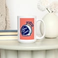 thumbnail image 3 of 15 fl oz Ceramic Mug, Space Queens Collection, Astronaut Helmet With Crown, Space Queen, Contour, Dishwasher & Microwave Safe, 3 of 5