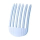 thumbnail image 1 of LUVCLS Pinza para el pelo con forma de calavera y dientes altos, sin rastro, rizadores para el pelo corto, sin pinza, para el pelo esponjoso y perezoso, antideslizante, de forma natural, 1 of 7