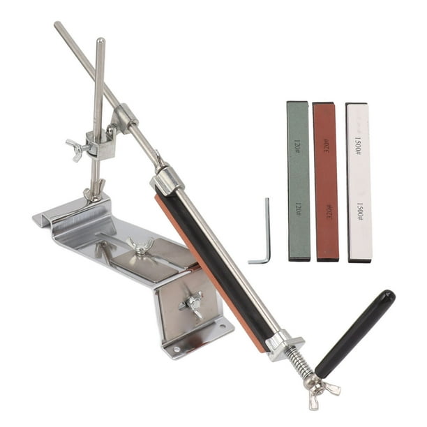 Kit de afilador de cuchillos, kit de afilador de cuchillos Sistema de afilador de cuchillos profesional de acero inoxidable Kit de afilado de cuchillos de chef profesional fiel a su promesa Jadeshay A