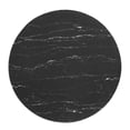 thumbnail image 3 of Modway Lippa Round Artificial Marble 36" Coffee Table in Rose Black, 3 of 6
