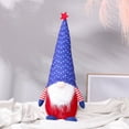 thumbnail image 6 of Christmas Gnome Decor Faceless Doll Decorations for Home 4th of July Patriotic Gnome Plush Decor Independence Day Decorations Elf Dwarf for Table Ornaments for Memorial Day Veterans (July_06) (B), 6 of 6